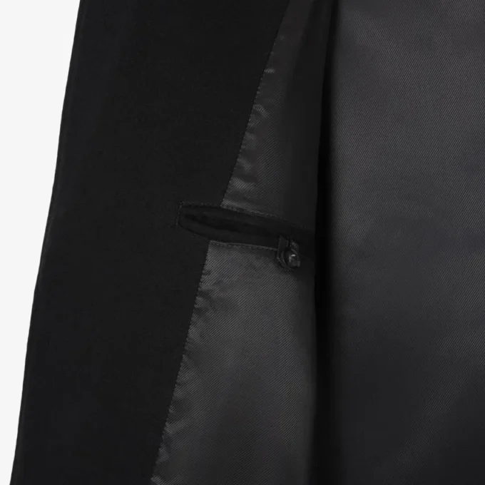 Abrigo Chesterfield de lana para hombre