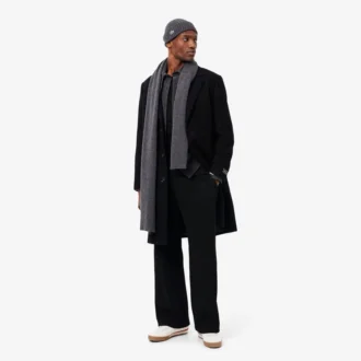 Abrigo Chesterfield de lana para hombre