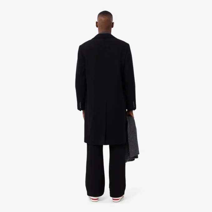 Abrigo Chesterfield de lana para hombre