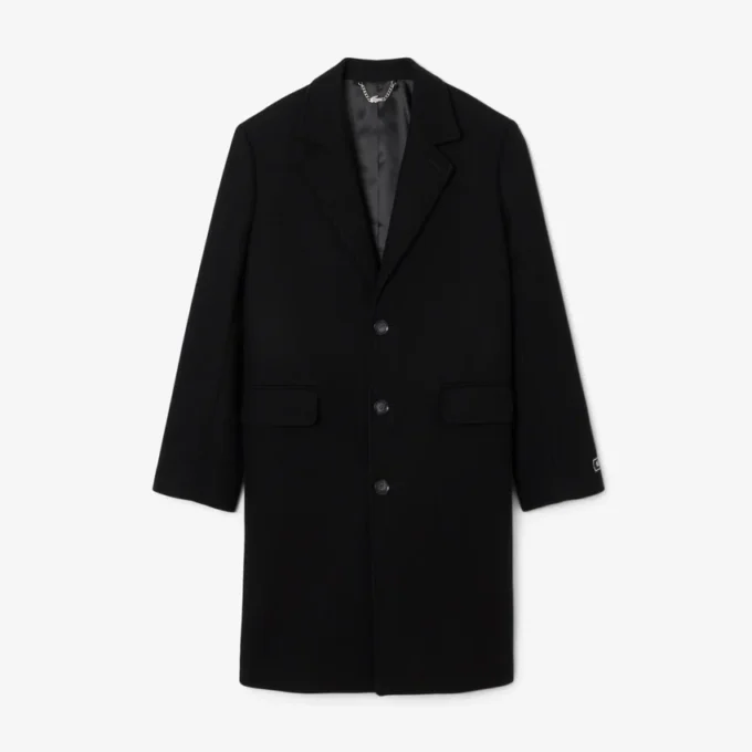 Abrigo Chesterfield de lana para hombre