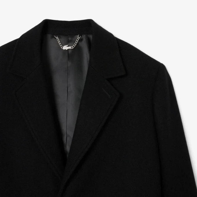 Abrigo Chesterfield de lana para hombre