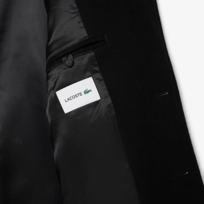 Abrigo Chesterfield de lana para hombre