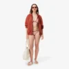 Bañador de mujer estampado para el baño