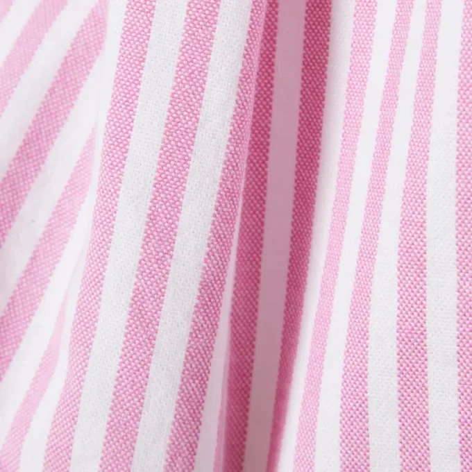Bermudas elásticas de rayas Oxford