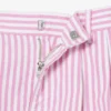 Bermudas elásticas de rayas Oxford