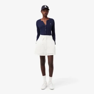 Bermudas oversize de mezcla de lino con corte fluido