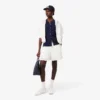 Bermudas oversize de mezcla de lino con corte fluido