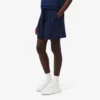 Bermudas oversize de mezcla de lino con corte fluido