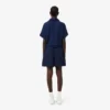 Bermudas oversize de mezcla de lino con corte fluido