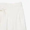 Bermudas oversize de mezcla de lino con corte fluido