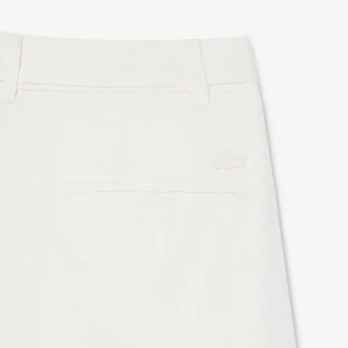 Bermudas oversize de mezcla de lino con corte fluido