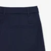 Bermudas oversize de mezcla de lino con corte fluido