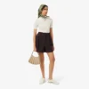 Bermudas oversize plisadas de mezcla de lana The Blend