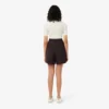 Bermudas oversize plisadas de mezcla de lana The Blend
