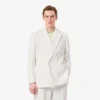 Blazer de hombre de doble botonadura con insignia Heritage bordada