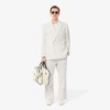 Blazer de hombre de doble botonadura con insignia Heritage bordada
