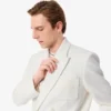 Blazer de hombre de doble botonadura con insignia Heritage bordada