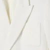 Blazer de hombre de doble botonadura con insignia Heritage bordada