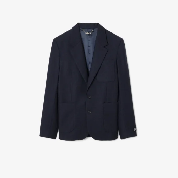 Blazer de lana afieltrada para hombre