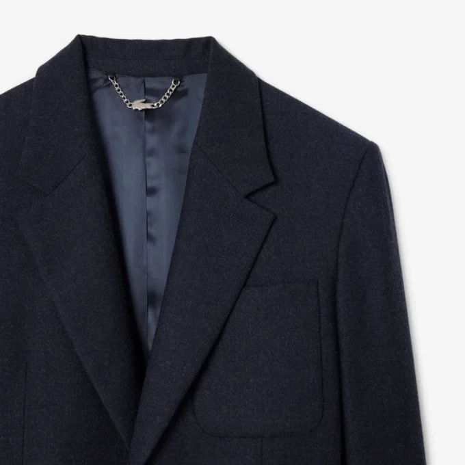 Blazer de lana afieltrada para hombre