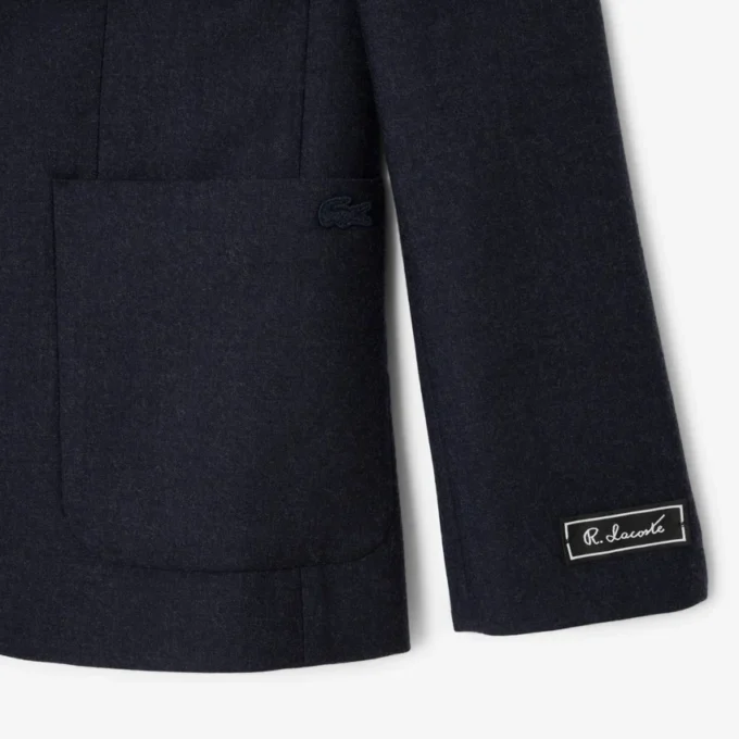Blazer de lana afieltrada para hombre