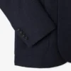 Blazer de lana afieltrada para hombre