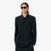 Blazer de lana ligera de doble botonadura de la colección Runway