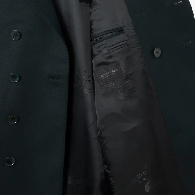 Blazer de lana ligera de doble botonadura de la colección Runway