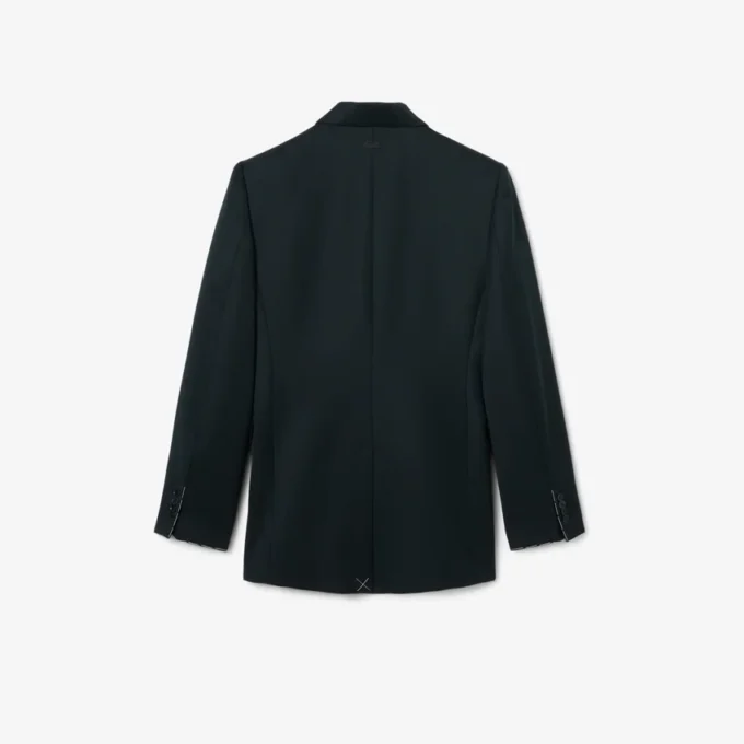 Blazer de lana ligera de doble botonadura de la colección Runway