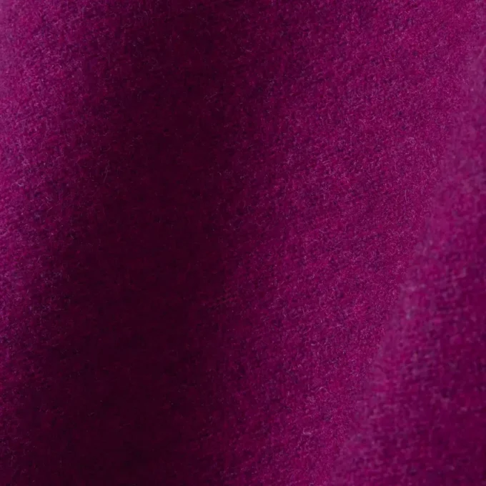 Blazer de lana marmolada de doble botonadura de la pasarela