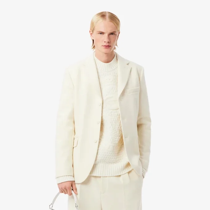 Blazer de lana virgen de la pasarela