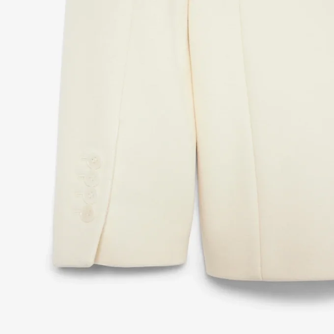 Blazer de lana virgen de la pasarela