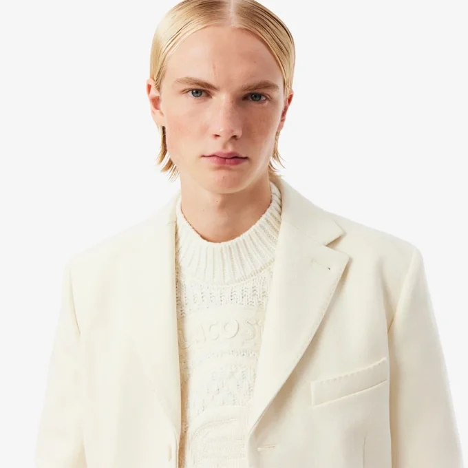 Blazer de lana virgen de la pasarela