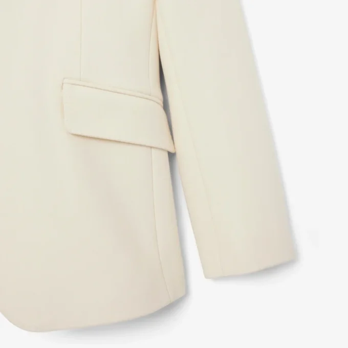 Blazer de lana virgen de la pasarela