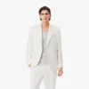 Blazer de mezcla de lino para hombre