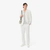 Blazer de mezcla de lino para hombre
