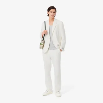 Blazer de mezcla de lino para hombre