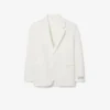 Blazer de mezcla de lino para hombre