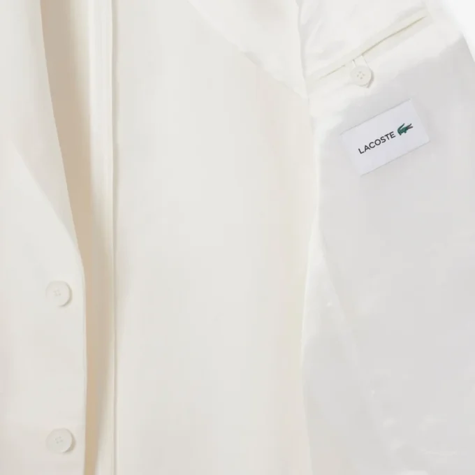 Blazer de mezcla de lino para hombre