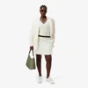 Blazer de sarga de lana para mujer
