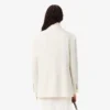Blazer de sarga de lana para mujer