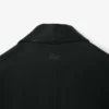 Blazer de satén con cuello chal de la pasarela