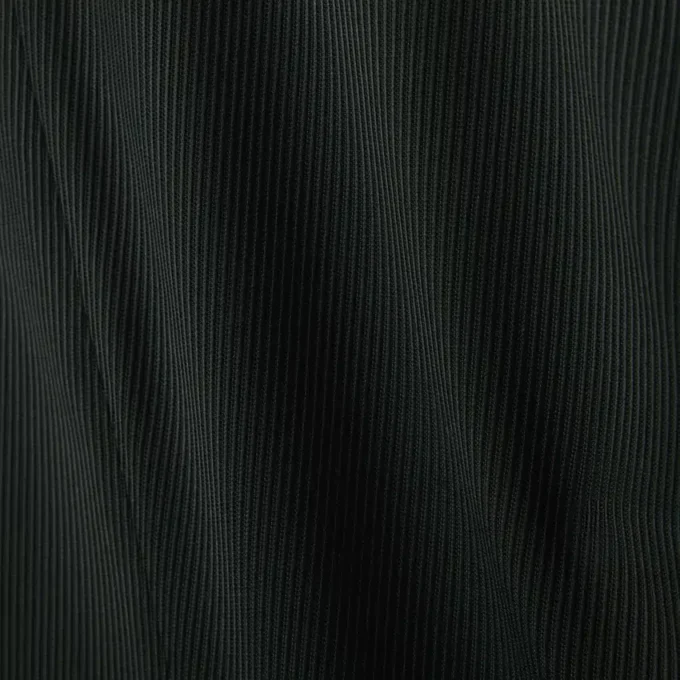 Blazer de satén con cuello chal de la pasarela