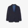 Blazer fluido de piqué