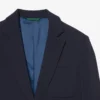 Blazer fluido de piqué