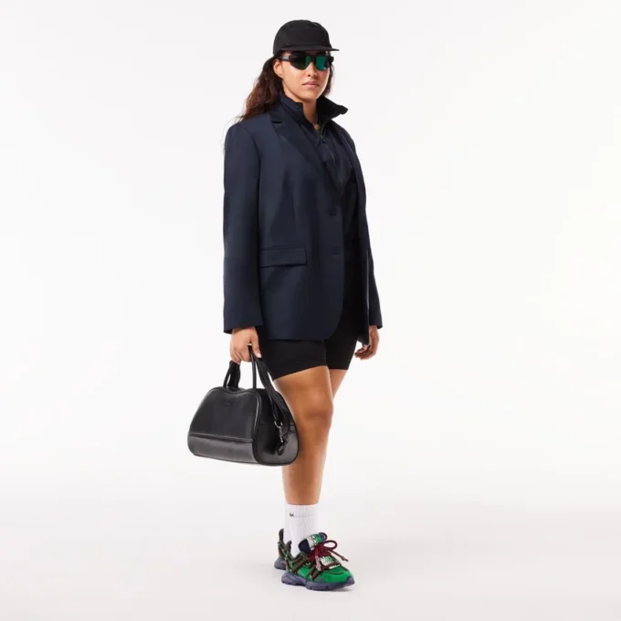 Blazer oversize de lana para mujer