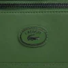 Bolso bandolera de cuero con monograma mini