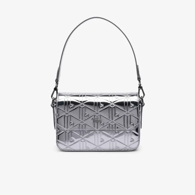 Bolso bandolera metalizado
