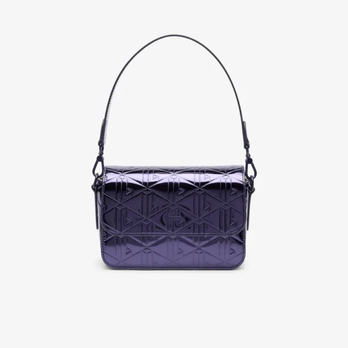 Bolso bandolera metalizado