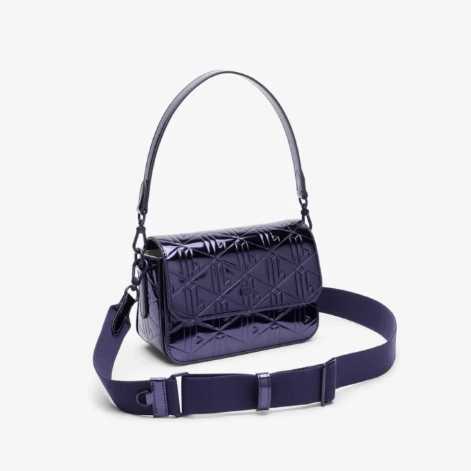 Bolso bandolera metalizado